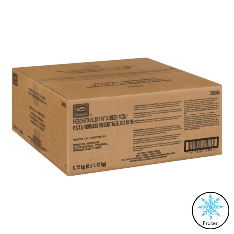 5 Cheese Pizza 16” - Valley Direct Foods - All - Entrees - Pizza