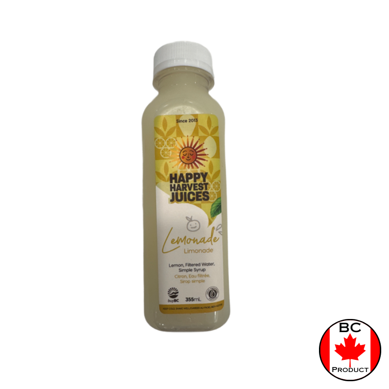 Happy Harvest Lemonade Cold Pressed Juice - 12 x 355 ml