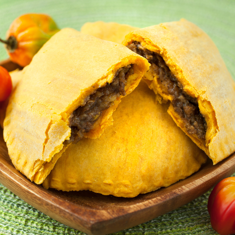 Patty King Jamaican Style Mild Beef Patties - 36 x 130 gm