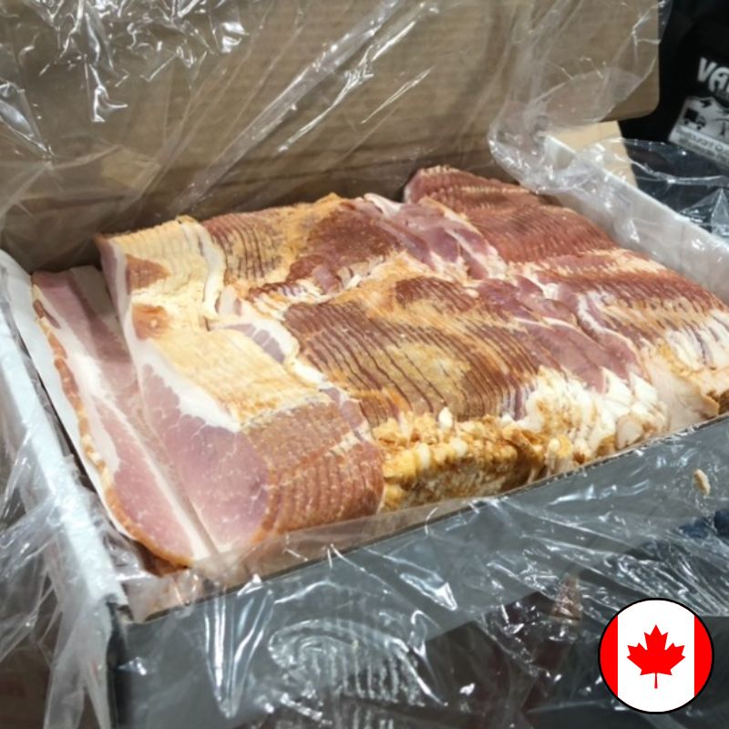 Bacon, Naturally Smoked, Frozen 14/16 - 5 KG