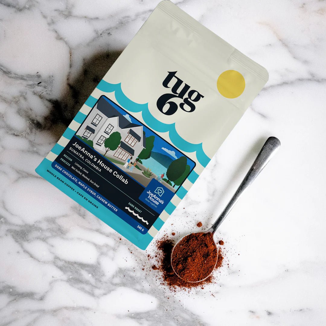 Coffee, whole bean dark roast - tug 6 - JoeAnna's House Collab - Valley Direct Foods - All - Coffee - TBO