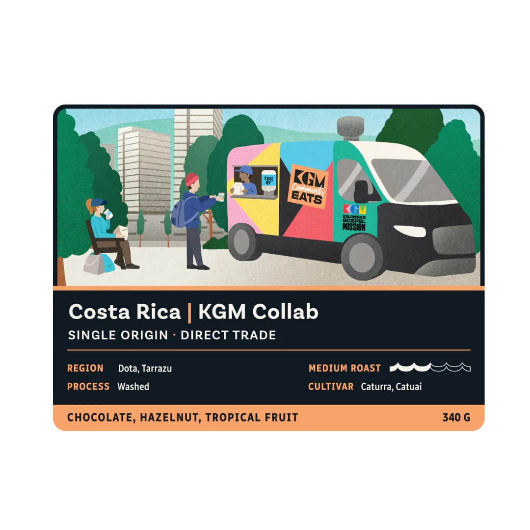 Coffee, whole bean medium roast - tug 6 - Kelowna Gospel Mission Collab - Valley Direct Foods - All - Coffee - TBO