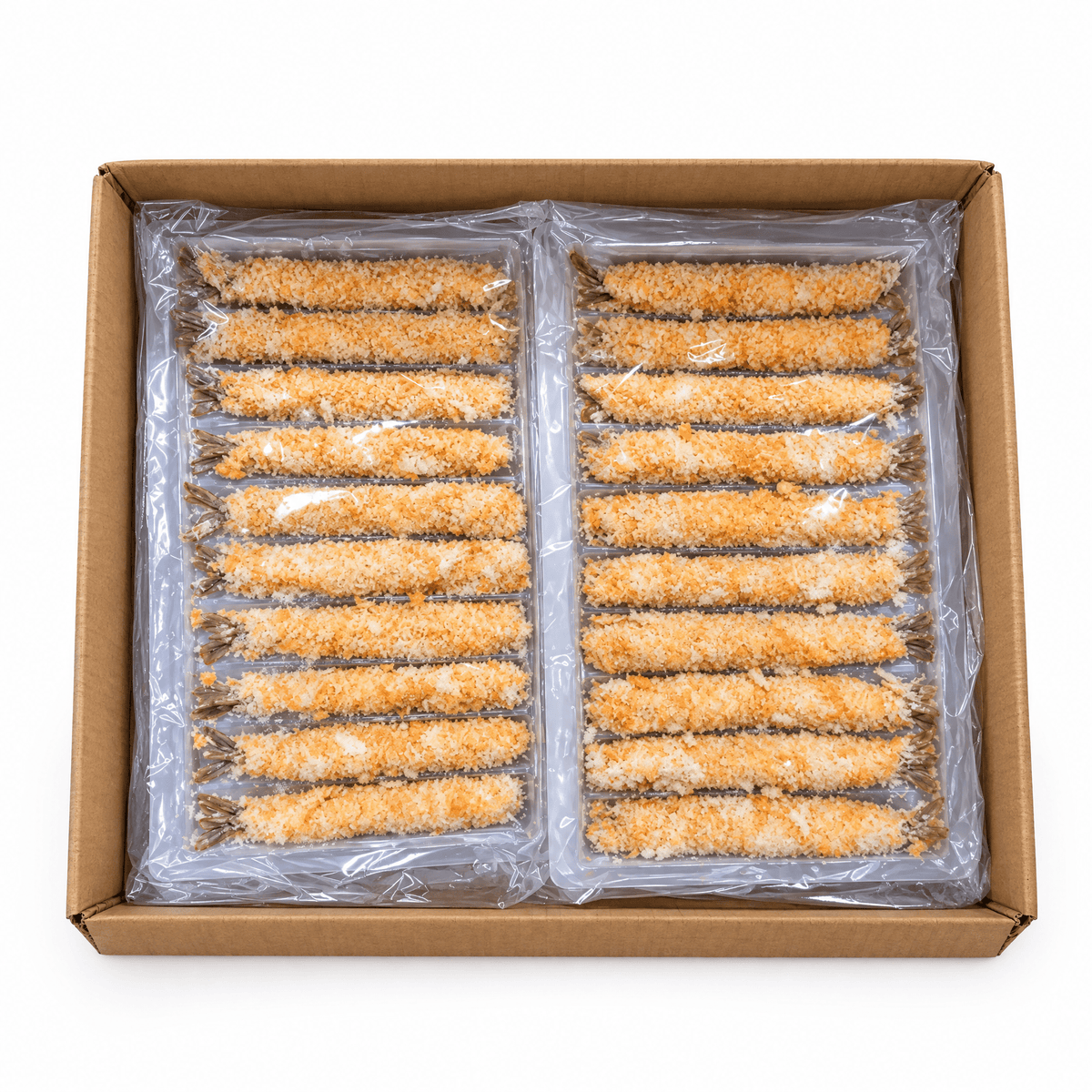 Nobashi 21/25 Ebi White — 20 × 10 pieces - Valley Direct Foods - Appetizer - Seafood -