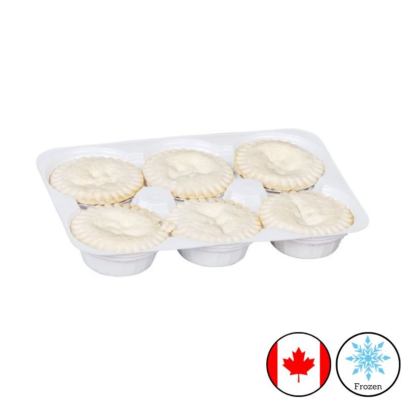 Pot Pie, Turkey - 36 x 125 gm - Valley Direct Foods - All - Frozen - Prepared Food