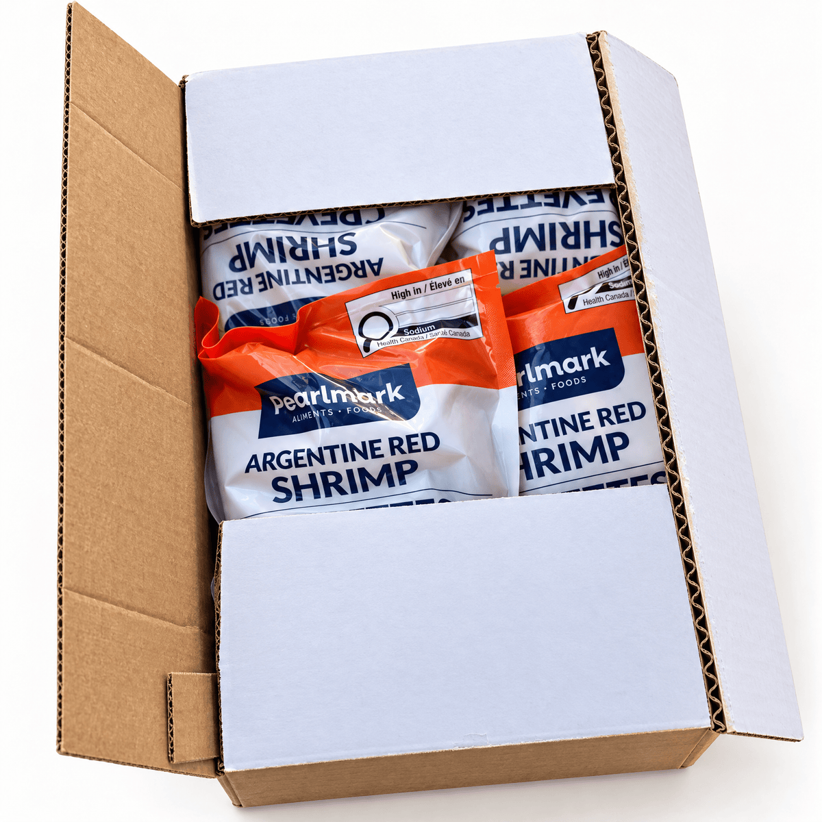 Shrimp, Wild Argentinian 16/20 count - 10 x 454g - Valley Direct Foods - All - Appetizer - Seafood
