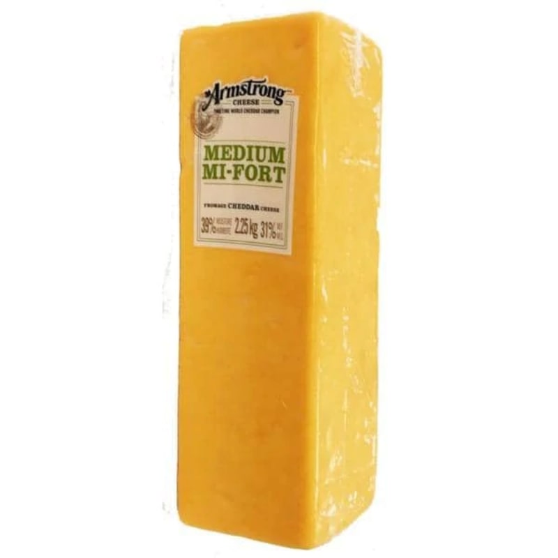 Armstrong Cheese - Medium 2.25kg - Valley Direct Foods - All - Cheddar - Cheese