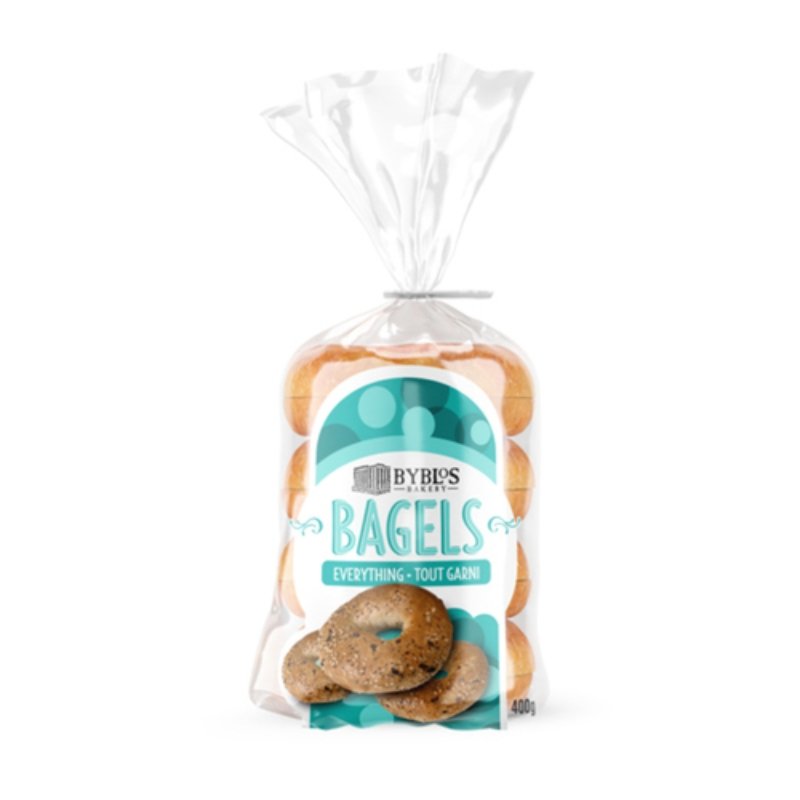 Byblos Everything Bagels - Valley Direct Foods - All - Bagel - Bakery