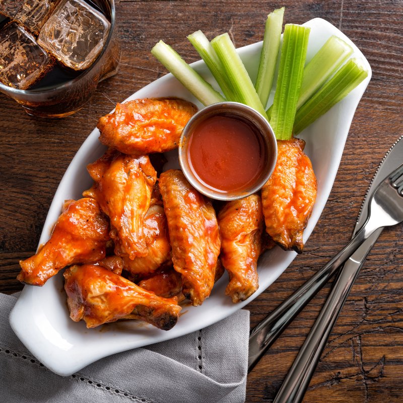 Chicken Wings Split Natural - IQF - 5kg - Valley Direct Foods - All - Appetizer - Canadian