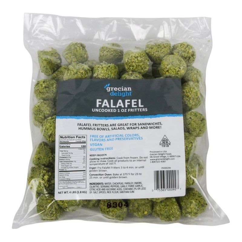 Falafel Fritters Uncooked - Valley Direct Foods - All - Ehtnic - Frozen