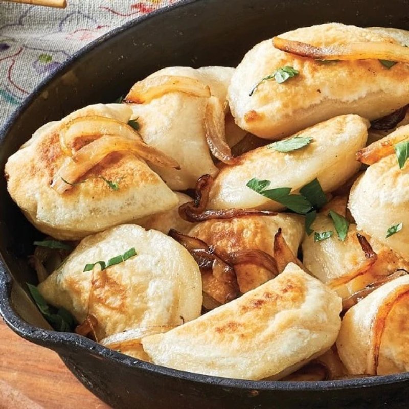 Flavors Kitchen Perogies - Vegan Sausage 700gm - Valley Direct Foods - All - Canadian - Frozen