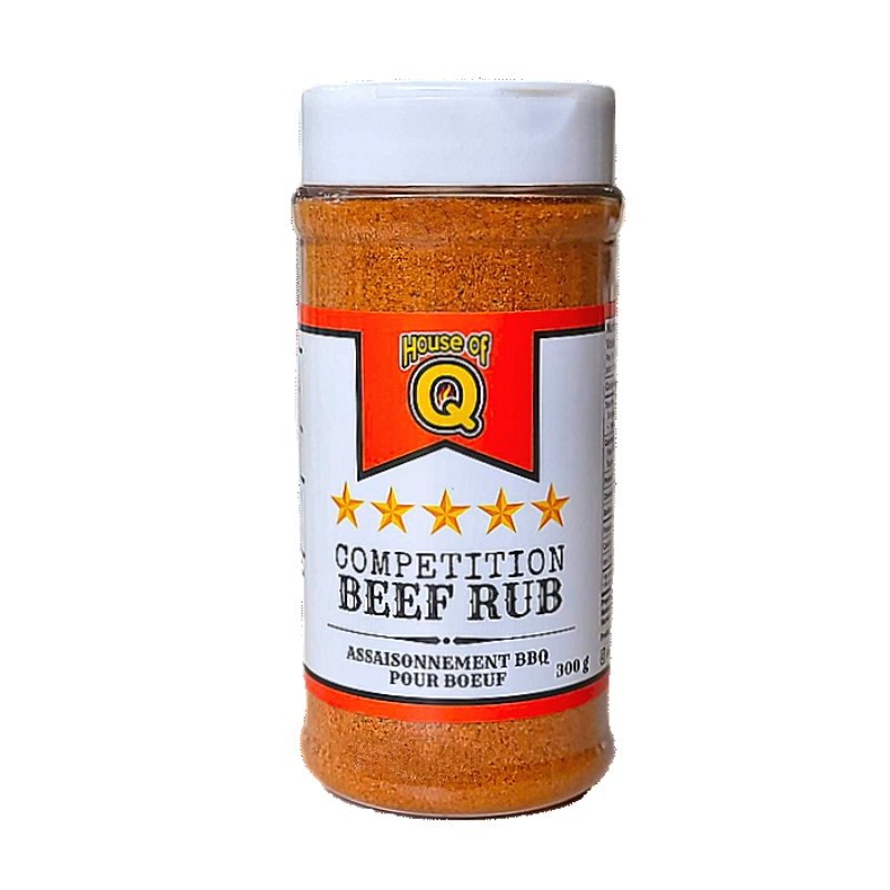 House Of Q Competition Beef Rub 300 gm - Valley Direct Foods - All - BBQ - Canadian