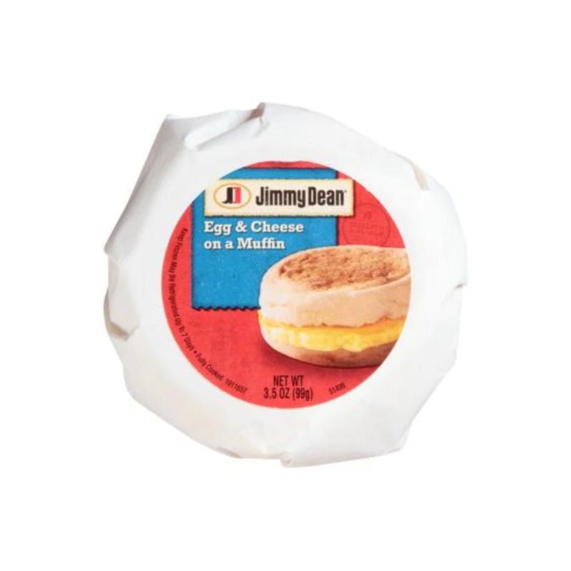 Jimmy Dean Egg and Cheese English Muffin - 12 pack - Valley Direct Foods - All - Frozen - Prepared Food