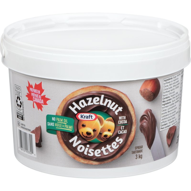 Kraft Chocolate Hazelnut Spread - 3kg - Valley Direct Foods - All - Condiment - Nut Butter