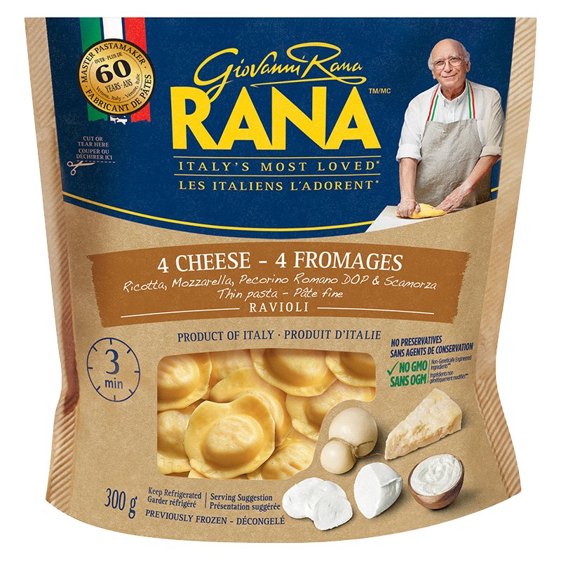 Rana 4 Cheese Ravioli - 300gm - Valley Direct Foods - All - Frozen - Pasta