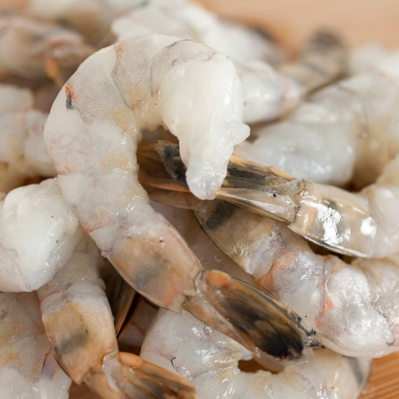 Raw Shrimp - Peeled Tail On - 2 lb Bag - 31-40 ct - Valley Direct Foods - All - Frozen - Seafood