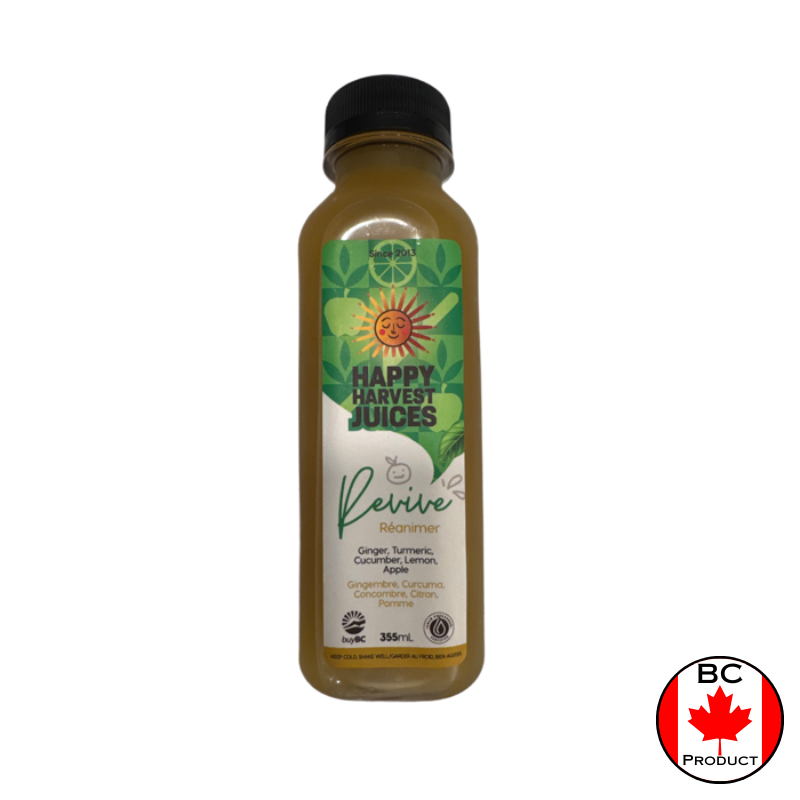 Happy Harvest Revive Cold Pressed Juice - 12 x 355 ml