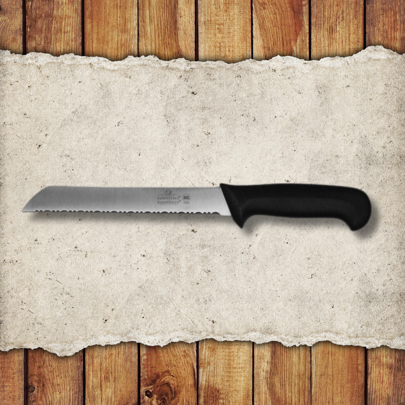 Knife, Bread Scalloped, 8" - Ea