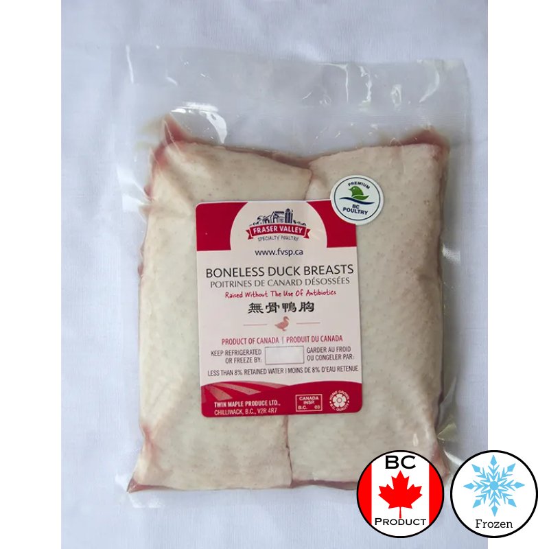 Boneless Duck Breast 2 x 7oz - Valley Direct Foods - Duck - Frozen - Game Meat