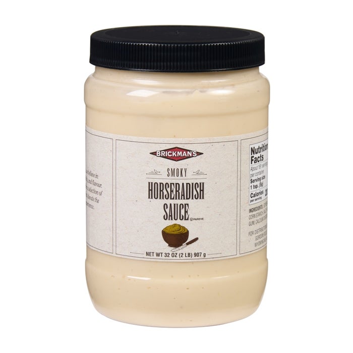 Brickman’s Smoky Horseradish Sauce – Bold Kick with a Mesquite Twist - 907 gm - Valley Direct Foods - All - Condiment - TBO