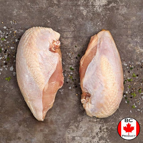 Chicken Breast Bone in Skin on Fresh - 10kg - Valley Direct Foods - All - Canadian - catchweight