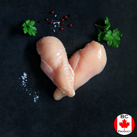 Chicken Breast Boneless Skinless 4oz - 10kg - Valley Direct Foods - All - Canadian - catchweight