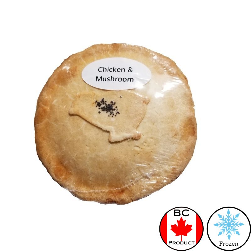 Chicken & Mushroom Pie 5" - Valley Direct Foods - All - Canadian - Frozen