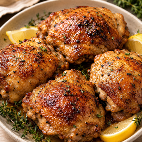 Chicken Thighs Boneless Skin On Fresh - 10kg - Valley Direct Foods - All - Canadian - catchweight