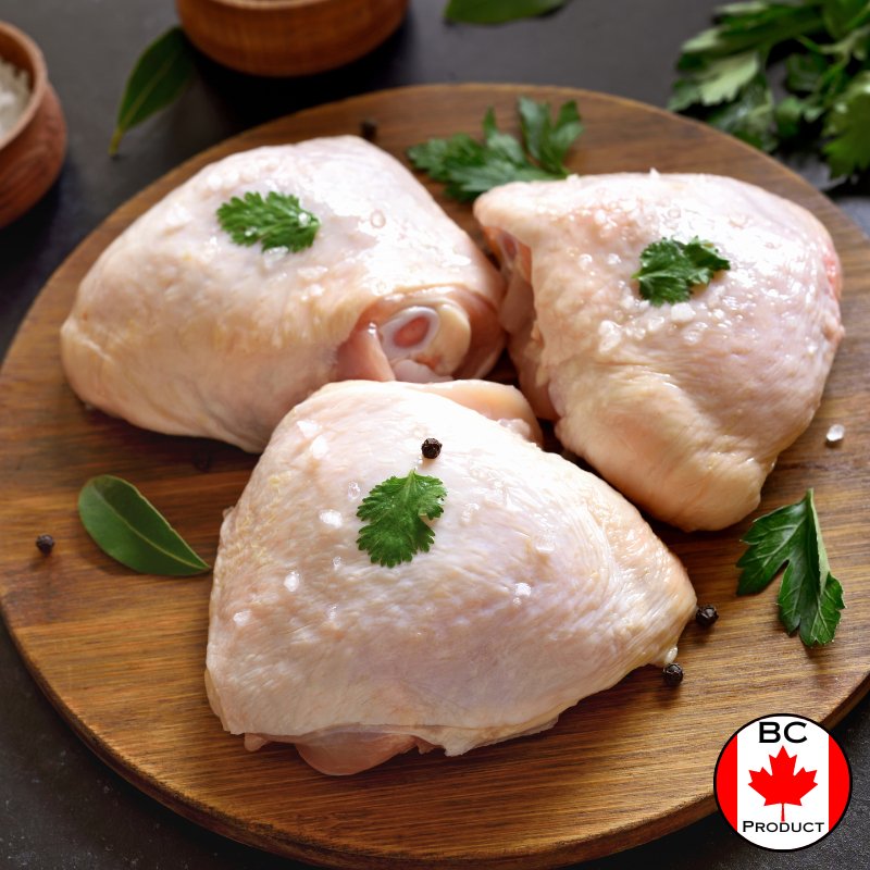 Chicken Thighs Fresh - 10kg - Valley Direct Foods - All - Canadian - catchweight