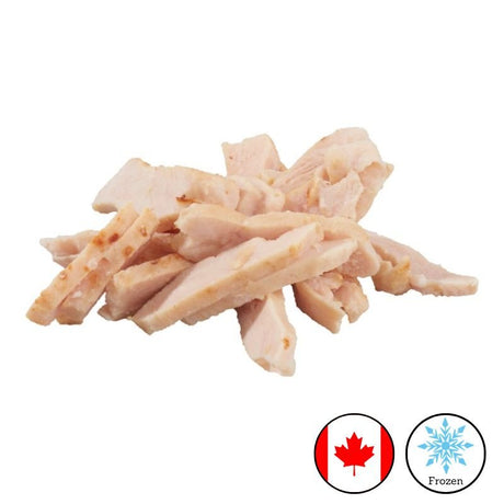 Cooked Chicken Breast Pieces - 4kg - Valley Direct Foods - All - Chicken - Frozen