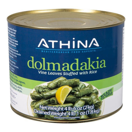 Dolmadakia (Stuffed Grape Leaves) - Valley Direct Foods - All - Appetizer - Canned