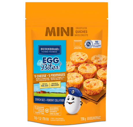 EGG BITES! Mini 5 Cheese Quiche - Valley Direct Foods - All - Breakfast - Eggs