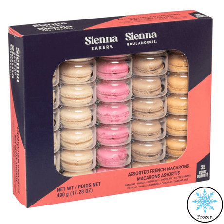 French Macarons – Assorted Flavours - Valley Direct Foods - All - Dessert - Frozen