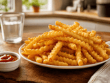 Fries, Crinkle Cut 3/8 - Valley Direct Foods - All - Side - Snack