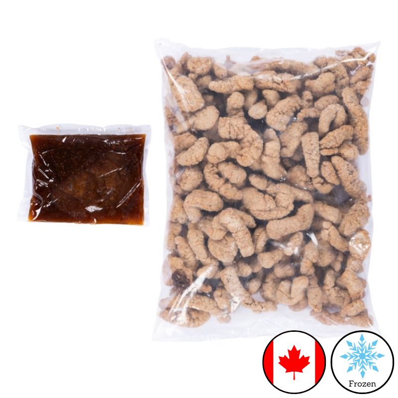 Ginger Beef With Sauce - 4.54 kg - Valley Direct Foods - All - Beef - Frozen
