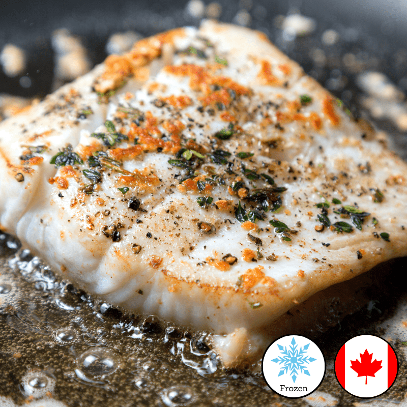 Halibut Fillets 4oz Bias Cut - Valley Direct Foods - All - Fish - Seafood