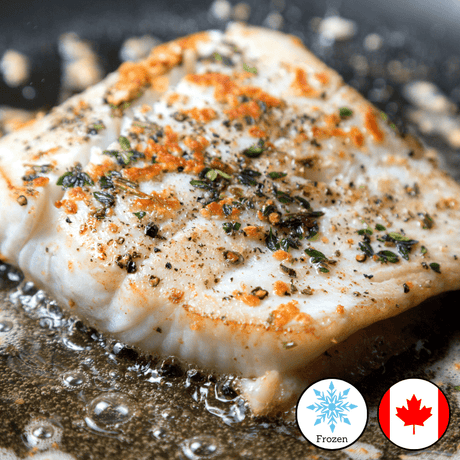 Halibut Fillets 4oz Bias Cut - Valley Direct Foods - All - Fish - Seafood