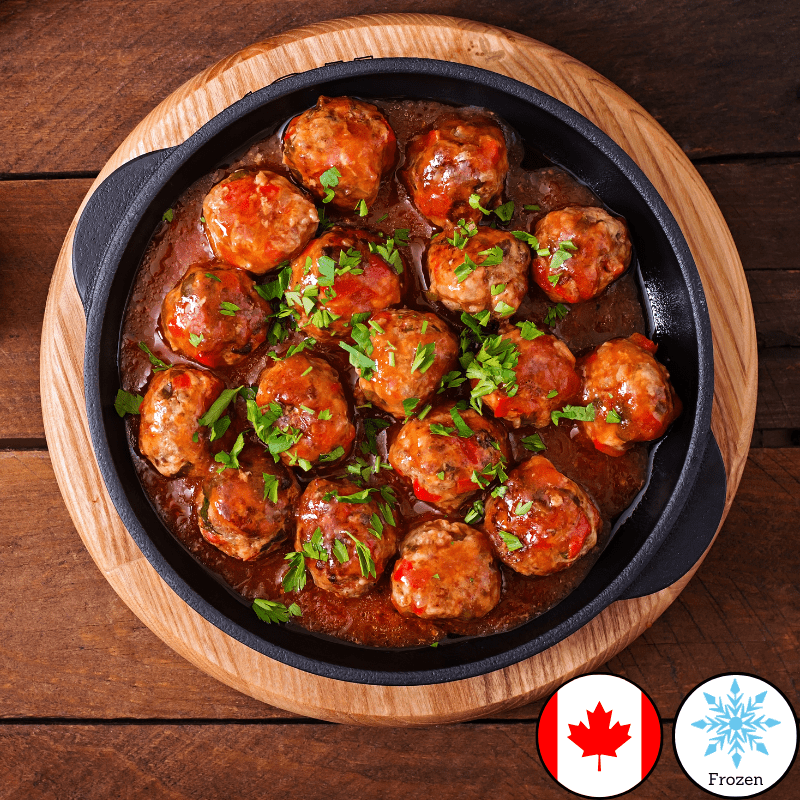 Italian Meatballs Cooked - 1/2oz - Valley Direct Foods - All - Appetizer - Frozen