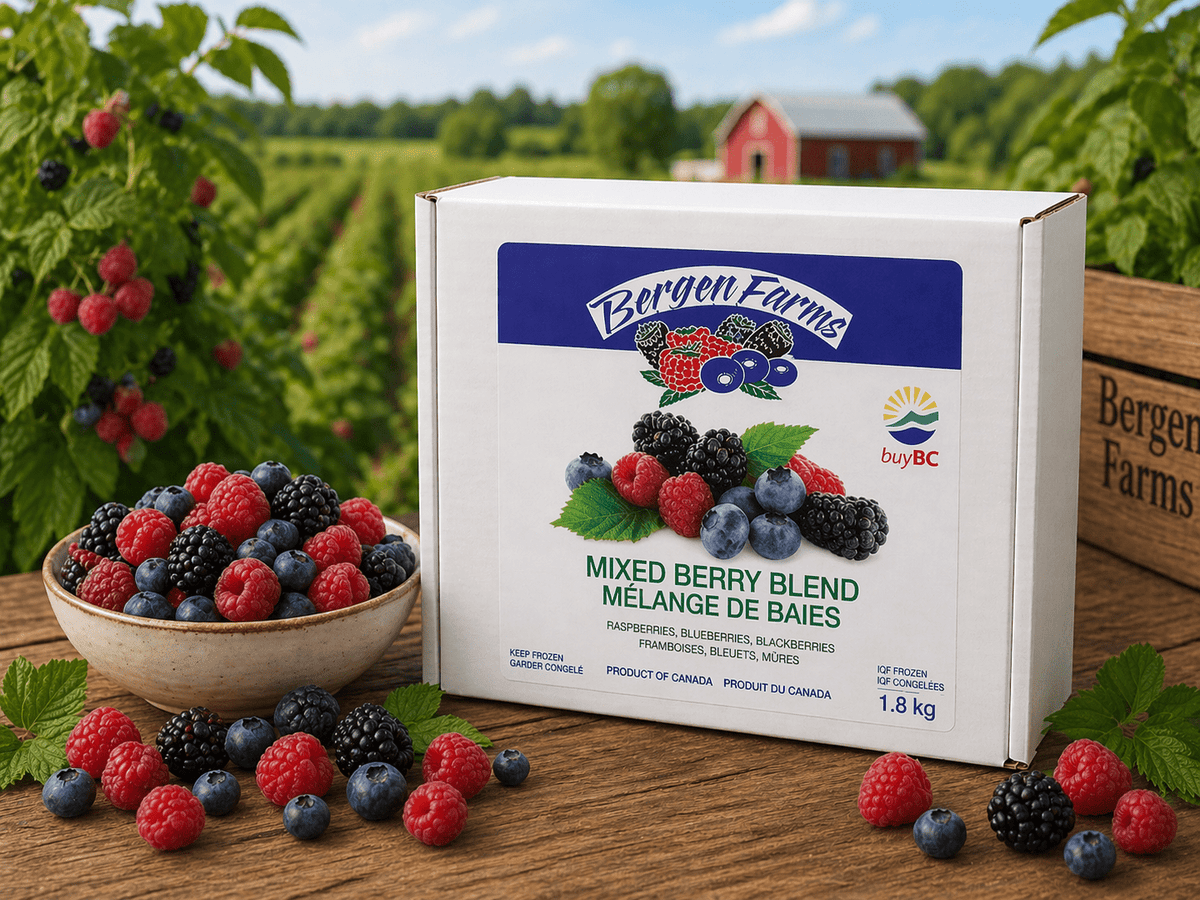 Mixed Berry Blend Frozen 1.8kg - Valley Direct Foods - All - Canadian - Fruit