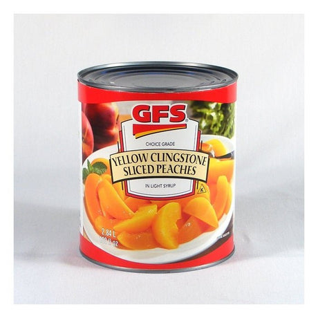 Peaches, Sliced in Light Syrup - Valley Direct Foods - 