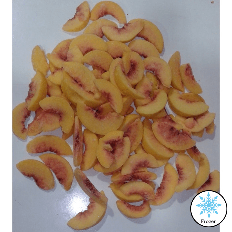 Peaches Sliced IQF - Valley Direct Foods - All - Frozen - Frozen Fruit