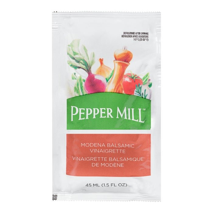 Pepper Mill Modena Balsamic Vinaigrette – 45ml Portions - Valley Direct Foods - All - Salad - TBO
