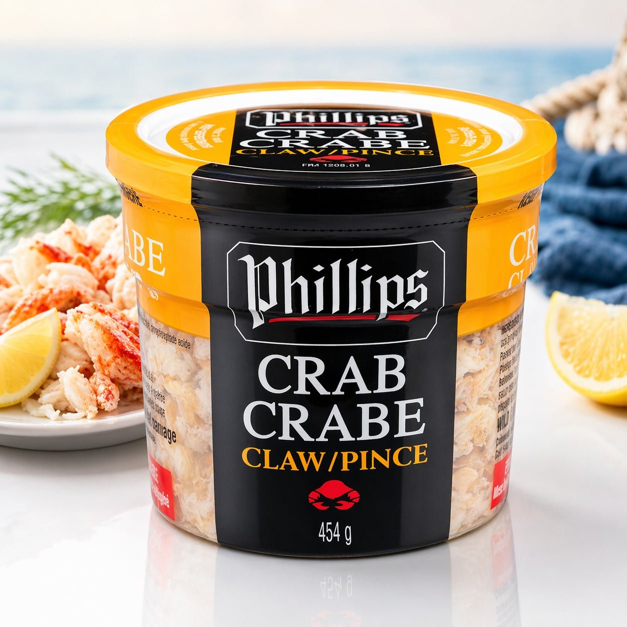 Phillips Crab Claw Meat Cooked - Valley Direct Foods - All - Canadian - Seafood
