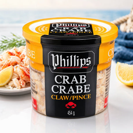Phillips Crab Claw Meat Cooked - Valley Direct Foods - All - Canadian - Seafood