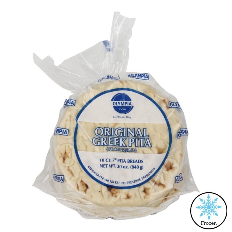 Pita Bread 7", Thaw & Serve - 10 x 12pk - Valley Direct Foods - All - Bakery - Bread