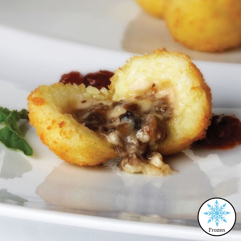 Porcini Marsala Risotto Arancini - Valley Direct Foods - All - Appetizer - Frozen