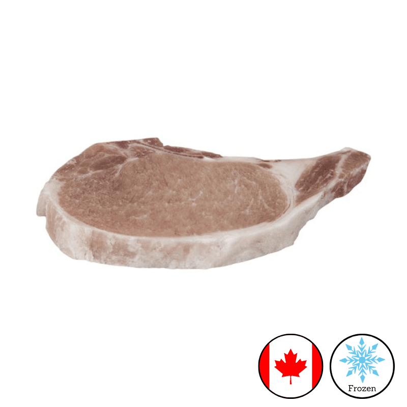 Pork Chops Bone In Seasoned 5 oz - 4.54 KG - Valley Direct Foods - All - Frozen - Fundraiser