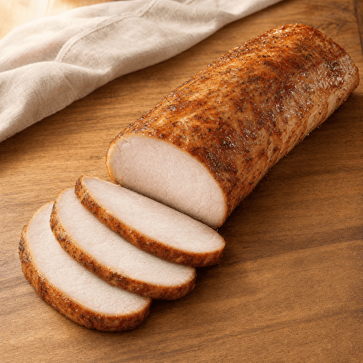 Pork Loin, Whole - approx. 3.8 kg - Regular $12.95/kg Sale $8.49/kg - Valley Direct Foods - All - catchweight - Pork