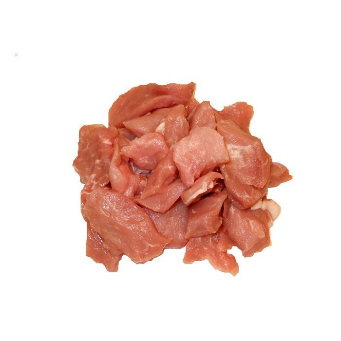 Pork Stew Meat Diced - 1x1" cubes - Valley Direct Foods - All - Canadian - Frozen