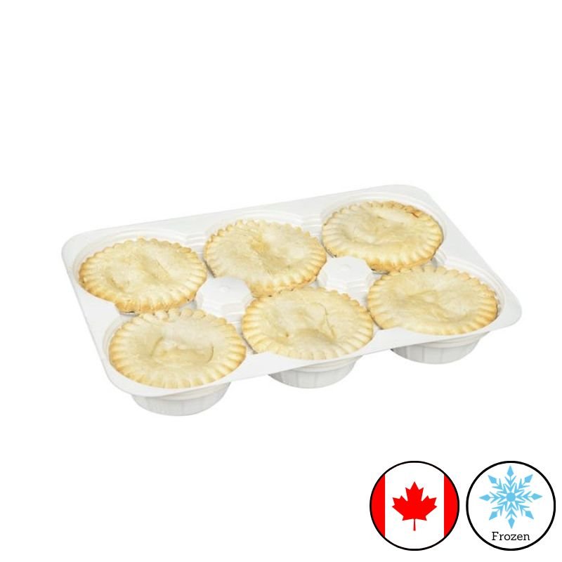 Pot Pie, Steak & Mushroom - 36 x 125 gm - Valley Direct Foods - All - Frozen - Prepared Food