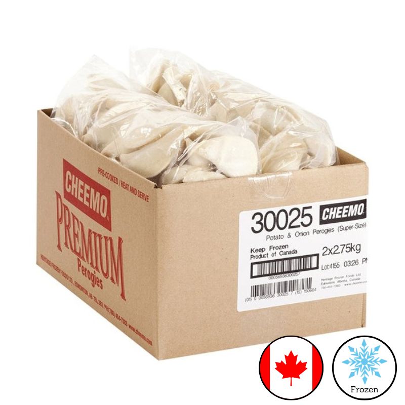 Potato & Onion Perogies - 2 x 2.75 kg - Valley Direct Foods - All - Ethnic - Frozen